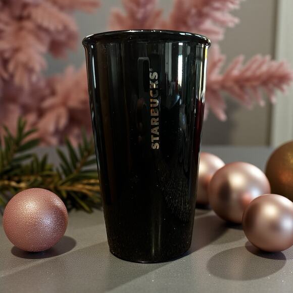 STARBUCKS NYE 2016 Swarovski Crystals Tumbler 12oz Black Rare Collector NWT/Box - Picture 5 of 9